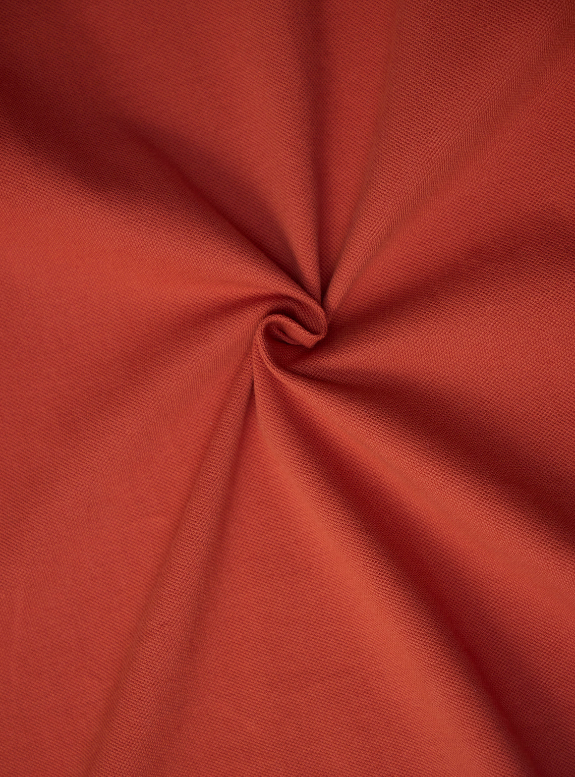 Paprika Rust Cotton Stretch Polo