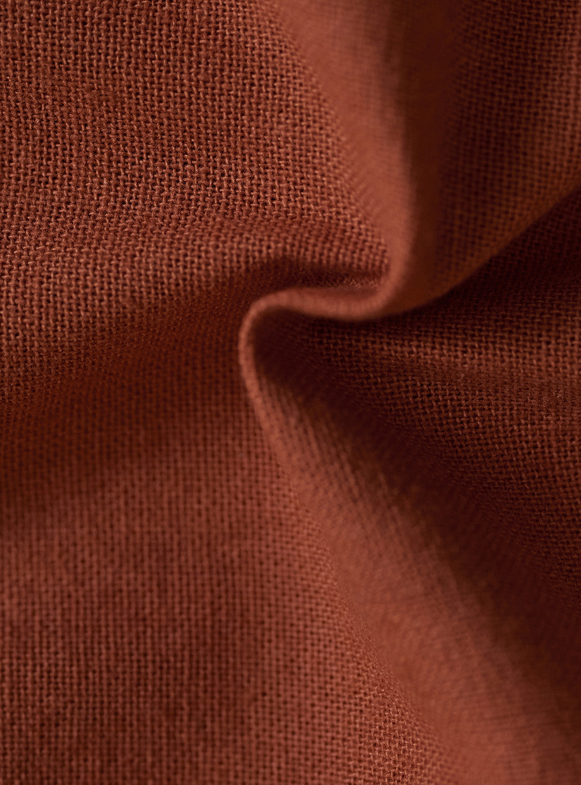 Burnt Rust Cotton Shirt