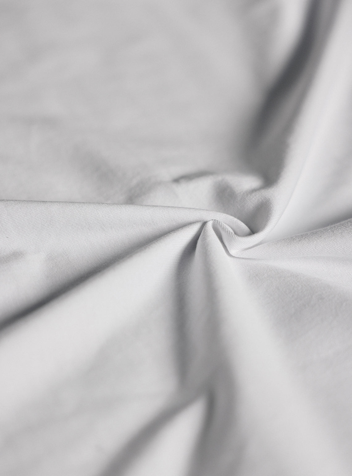 Pure White Compact Cotton Polo