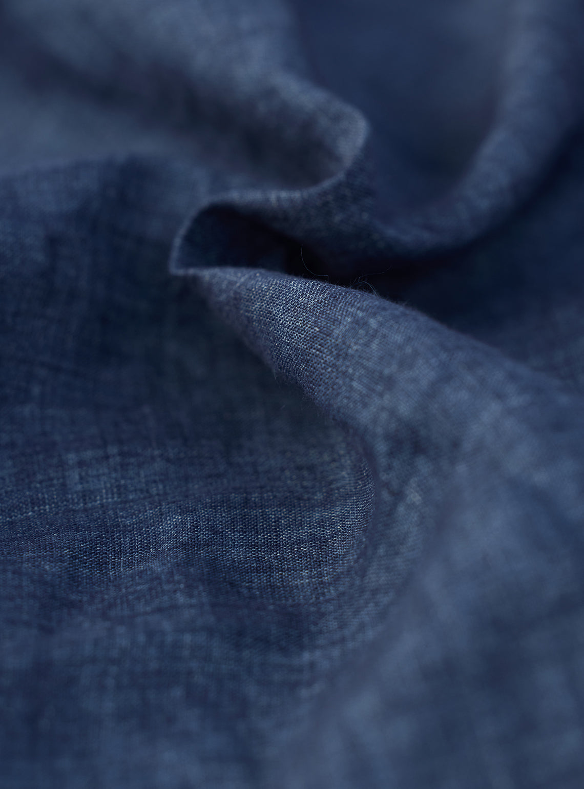 Anchor Navy Linen Shirt