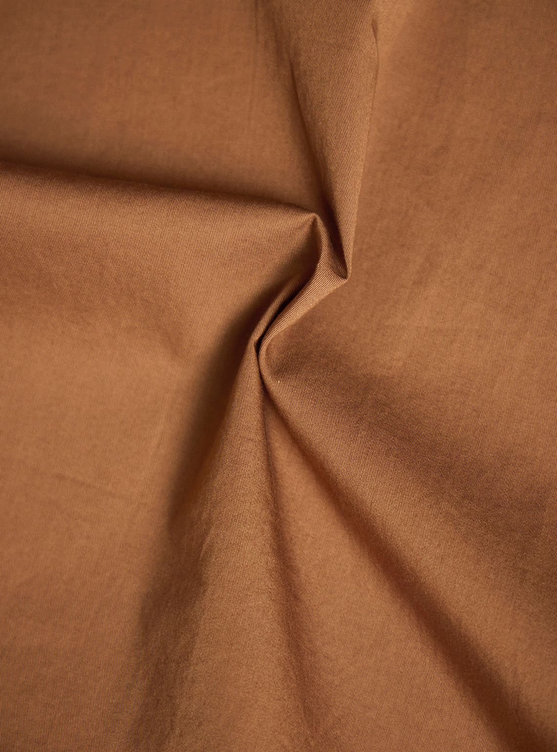 Cocoa Brown Cotton Twill Shirt
