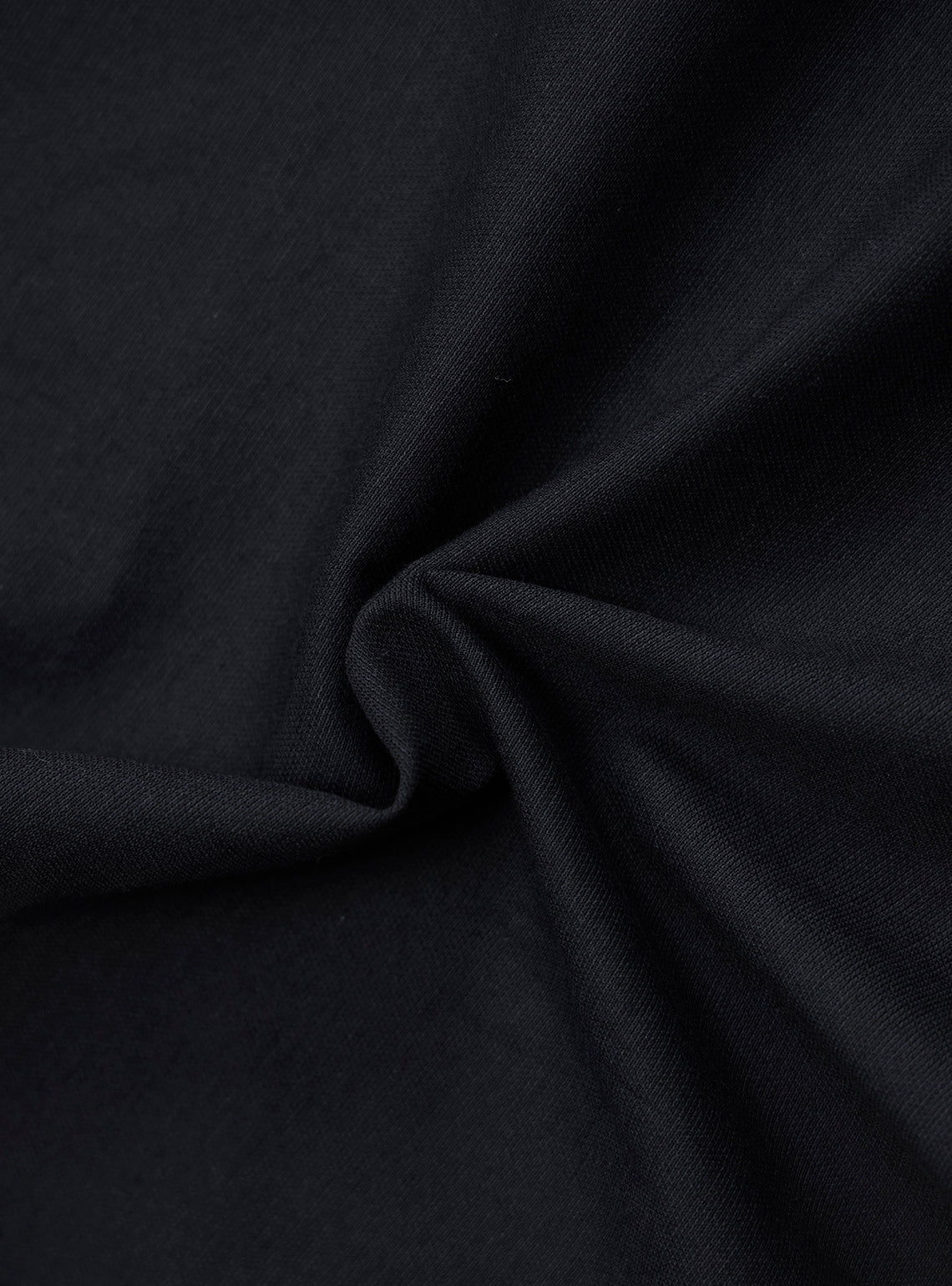 Midnight Navy Cotton Stretch Dobby Shirt