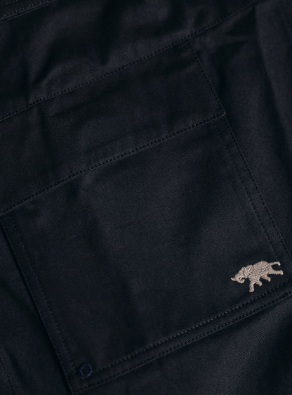 Charcoal Navy Cotton Jacket