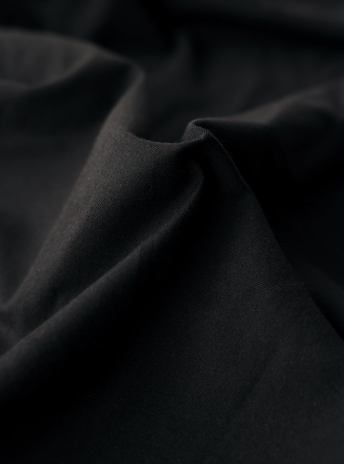 Woodsmoke Black Cotton Shirt