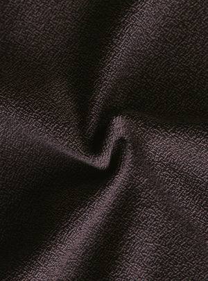 Canyon Brown Cotton Blend Dobby Overshirt