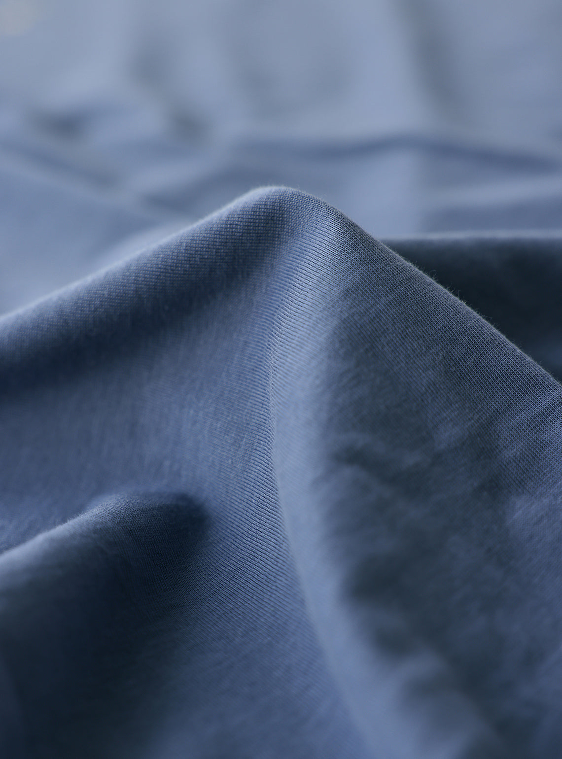 Pearl Blue Cotton Polo