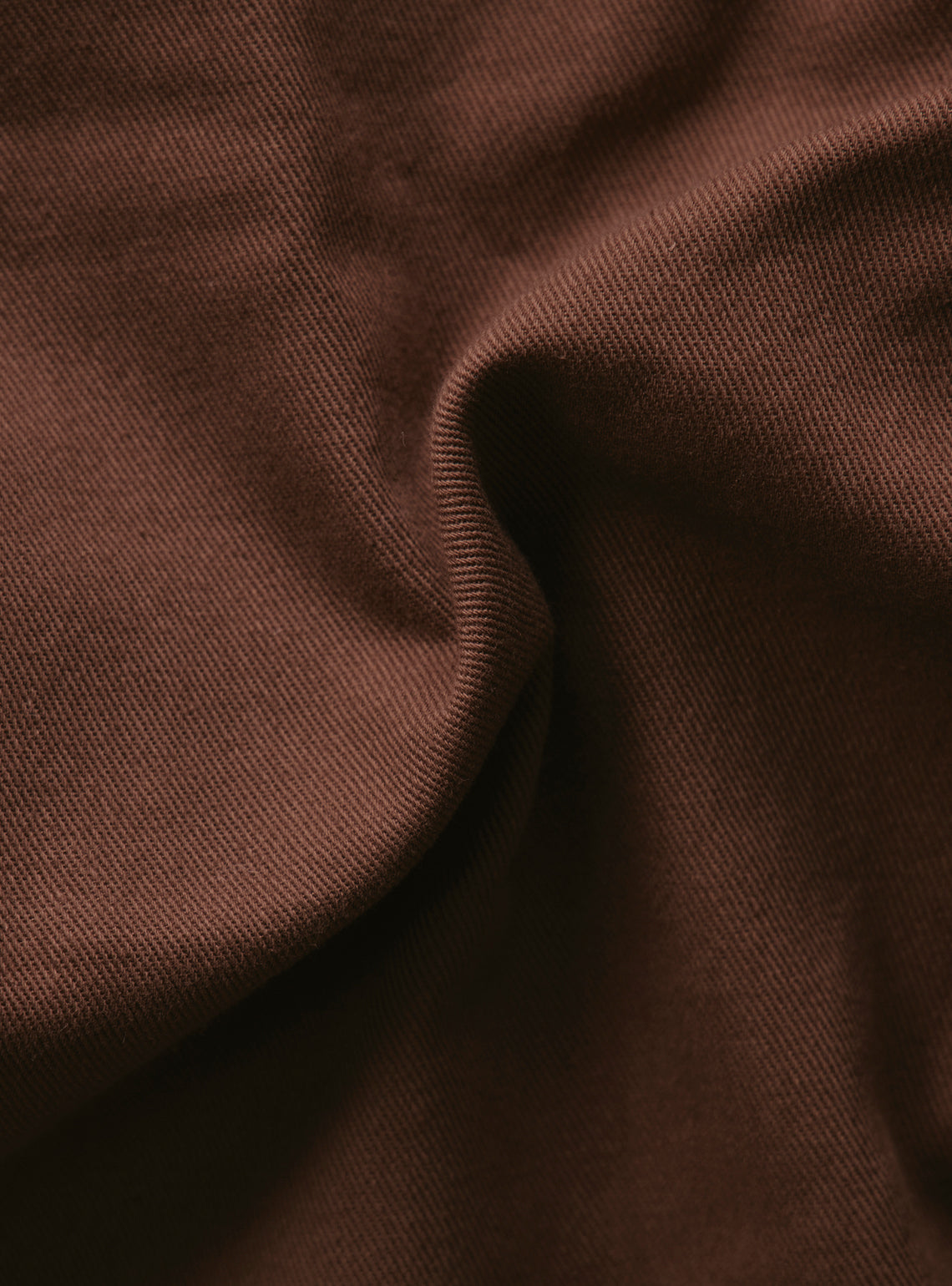 Earthy Brown Cotton Chino