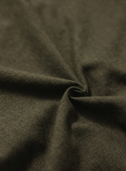 Kelp Olive Cotton Melange Shirt