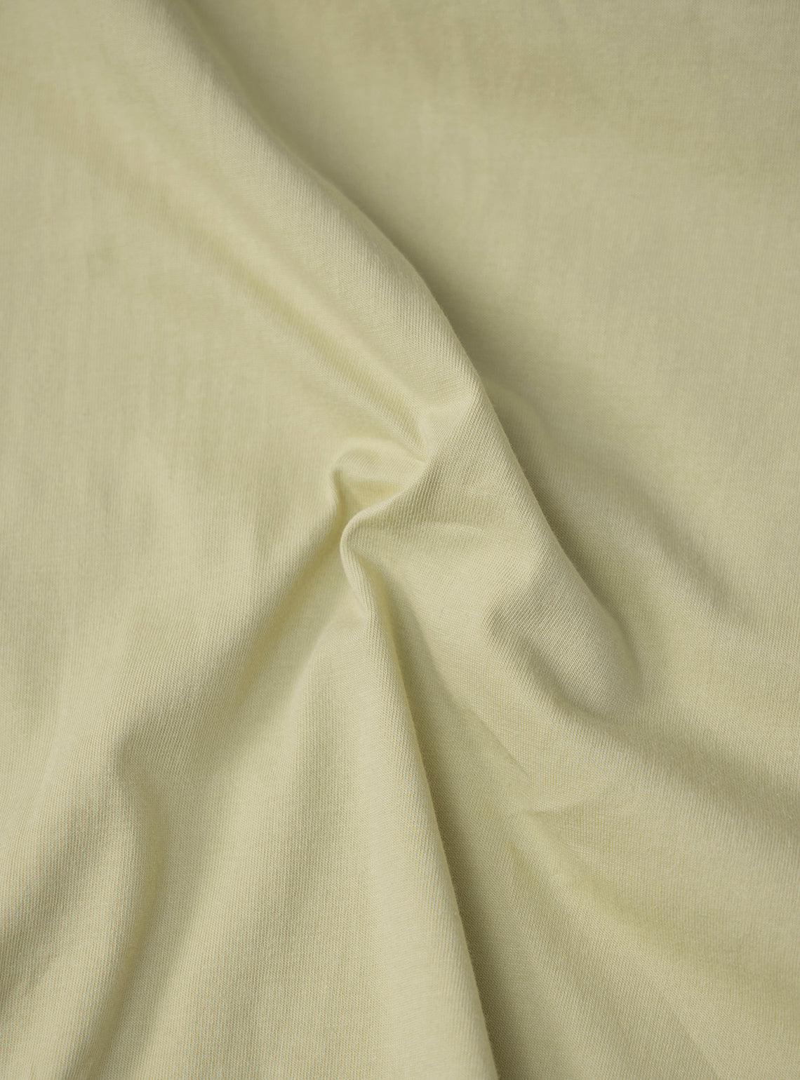 Honey Yellow Cotton Crewneck
