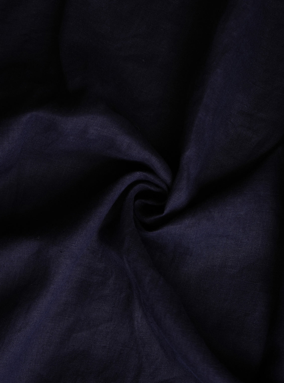 Midnight Navy European Linen Shirt