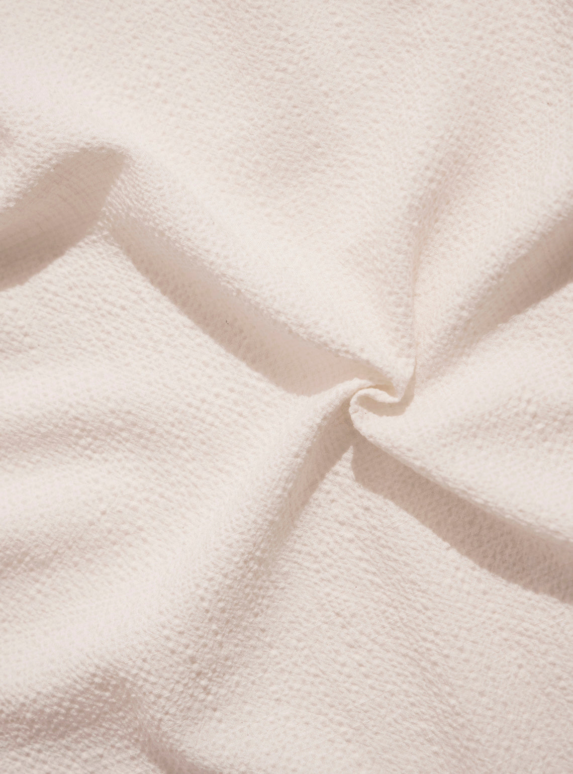 Rhodes Off-White Cotton Viscose Shirt