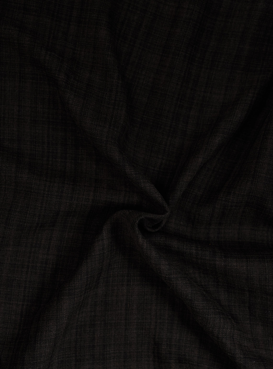 Espresso Brown Melange Check Cotton Shirt