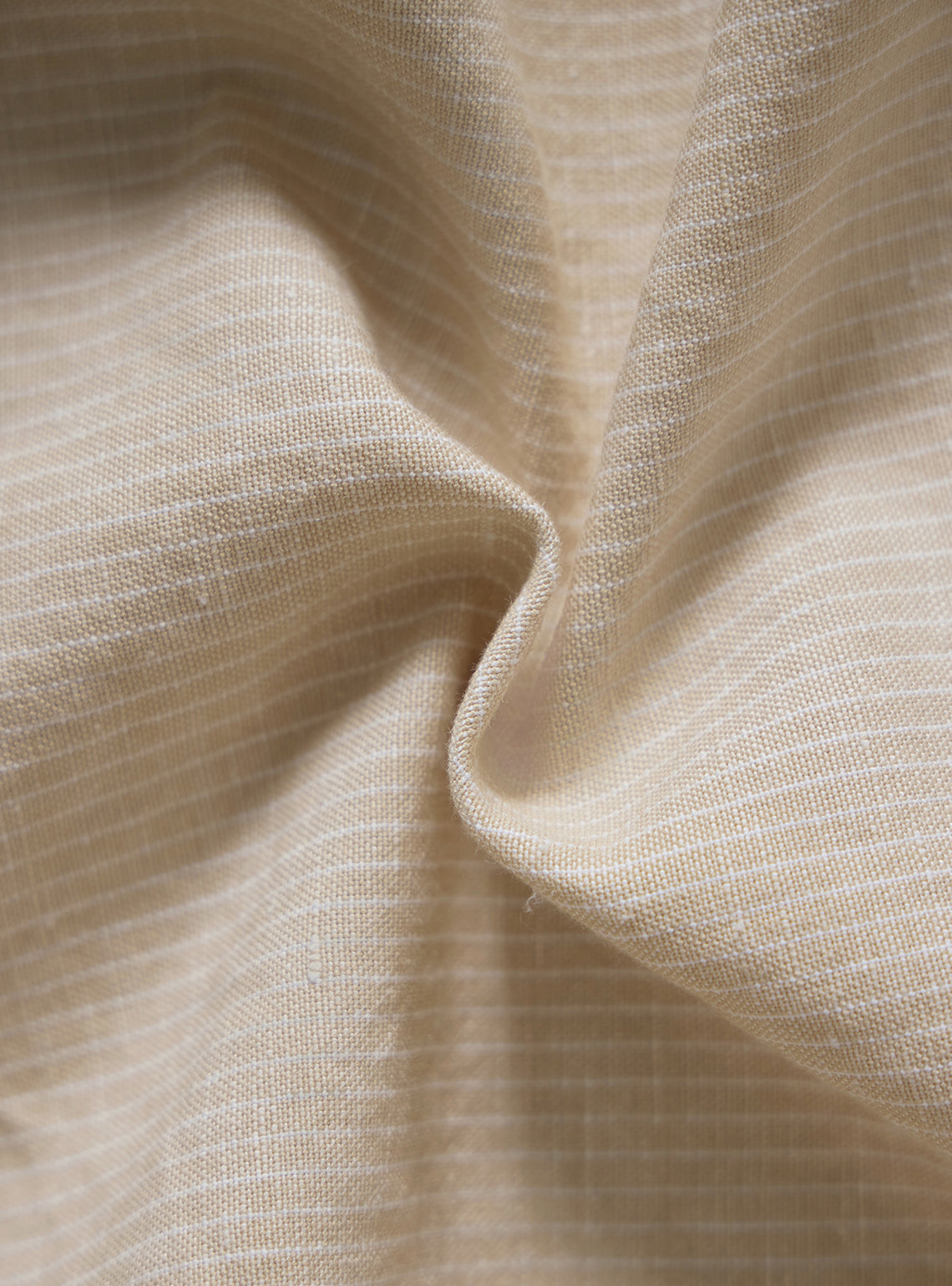 Dune Beige Linen Stripe Trousers