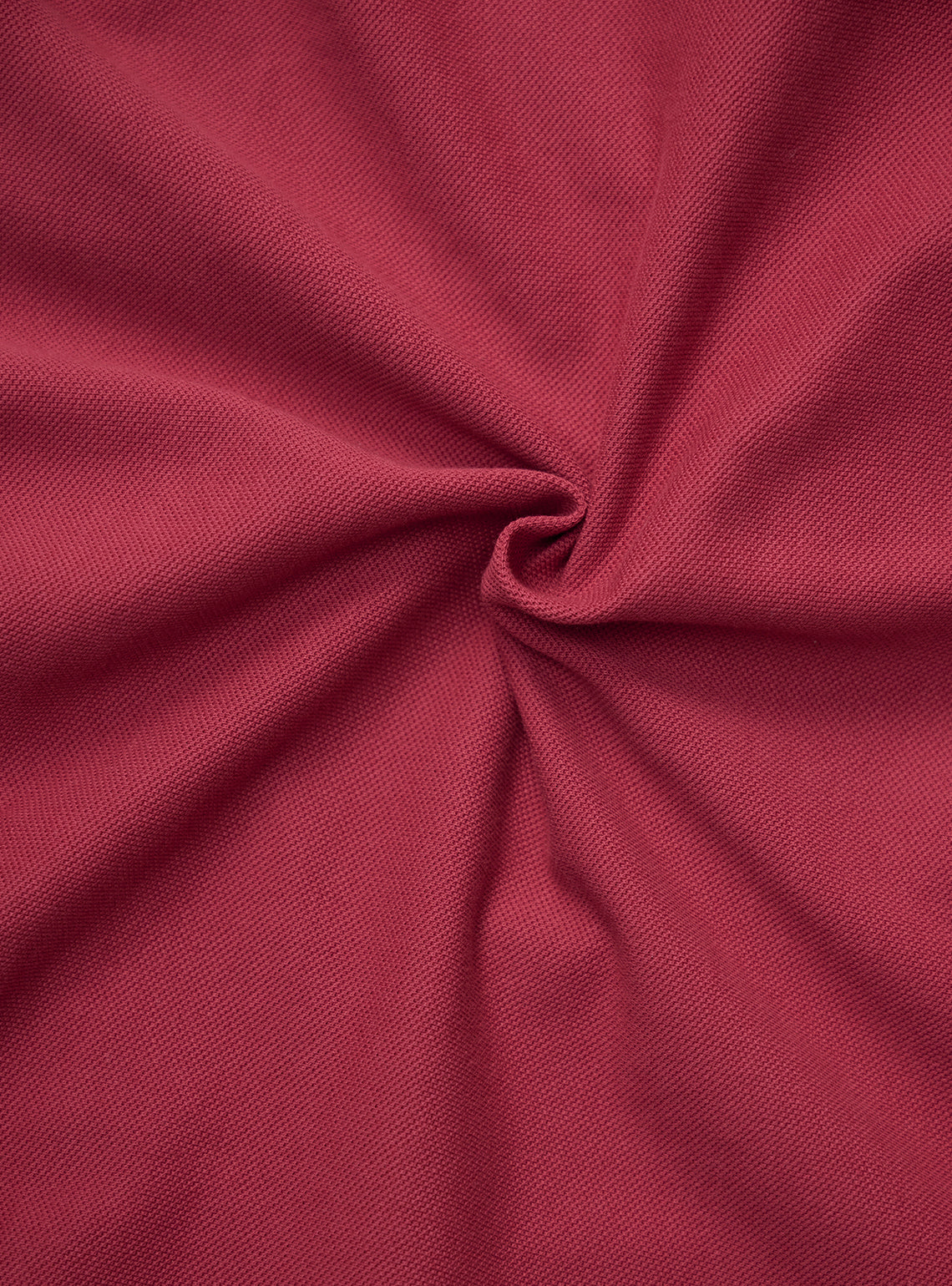 Berry Burgundy Cotton Stretch Polo