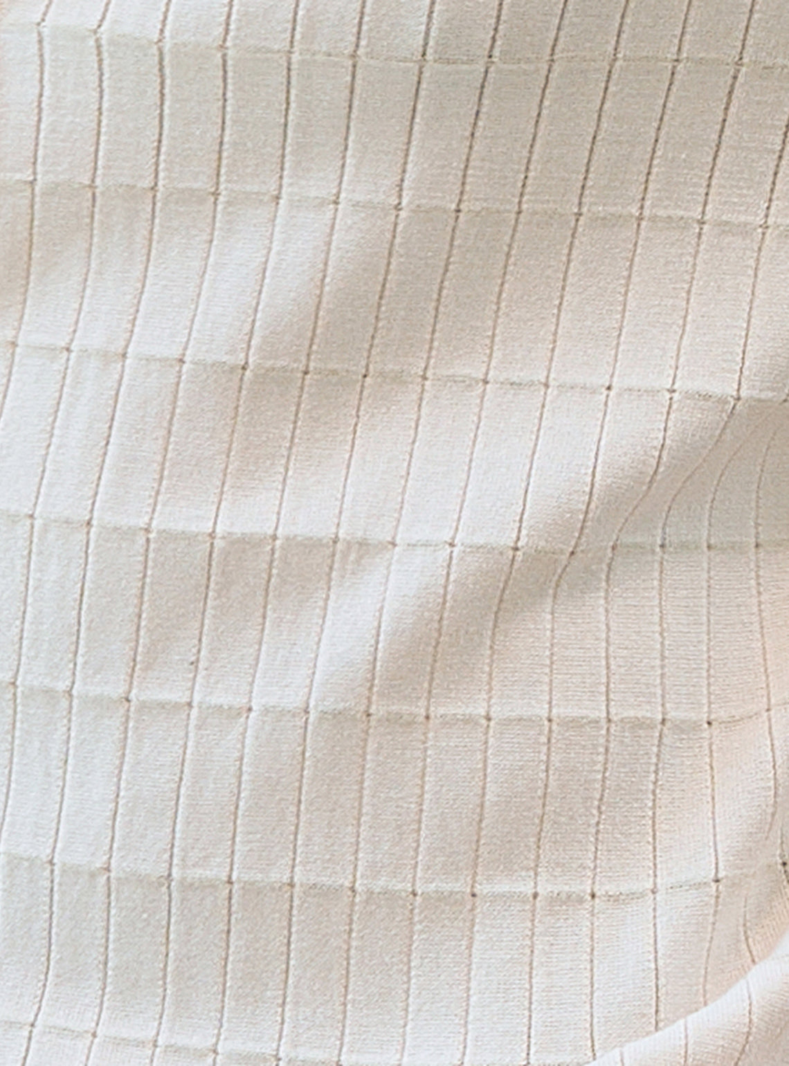 Pastel Beige Cotton Textured Shirt