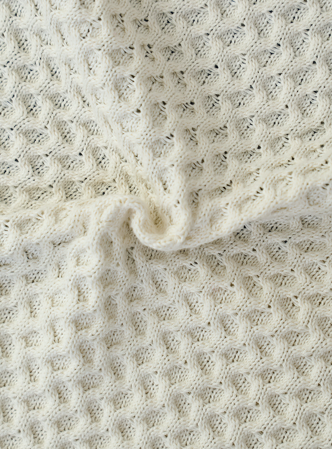 Frost Off-White Cotton Structure Jacket