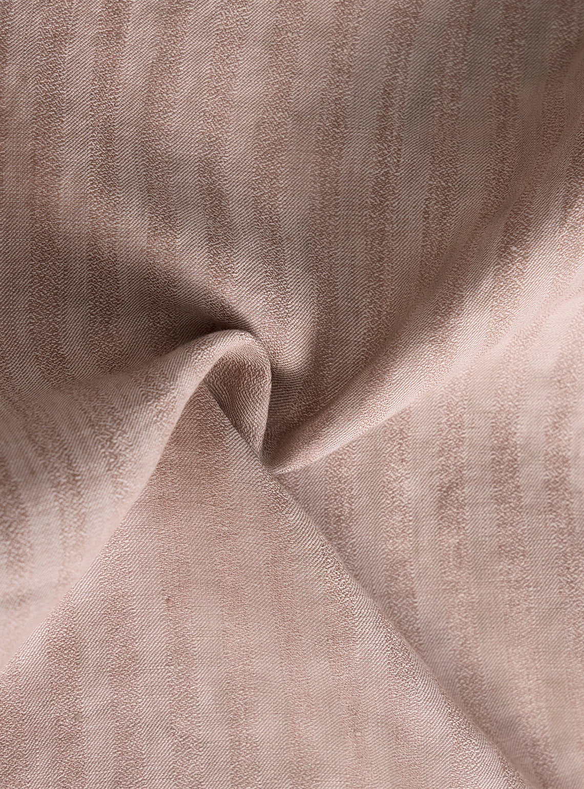 Drift Brown Linen Stripe Shirt