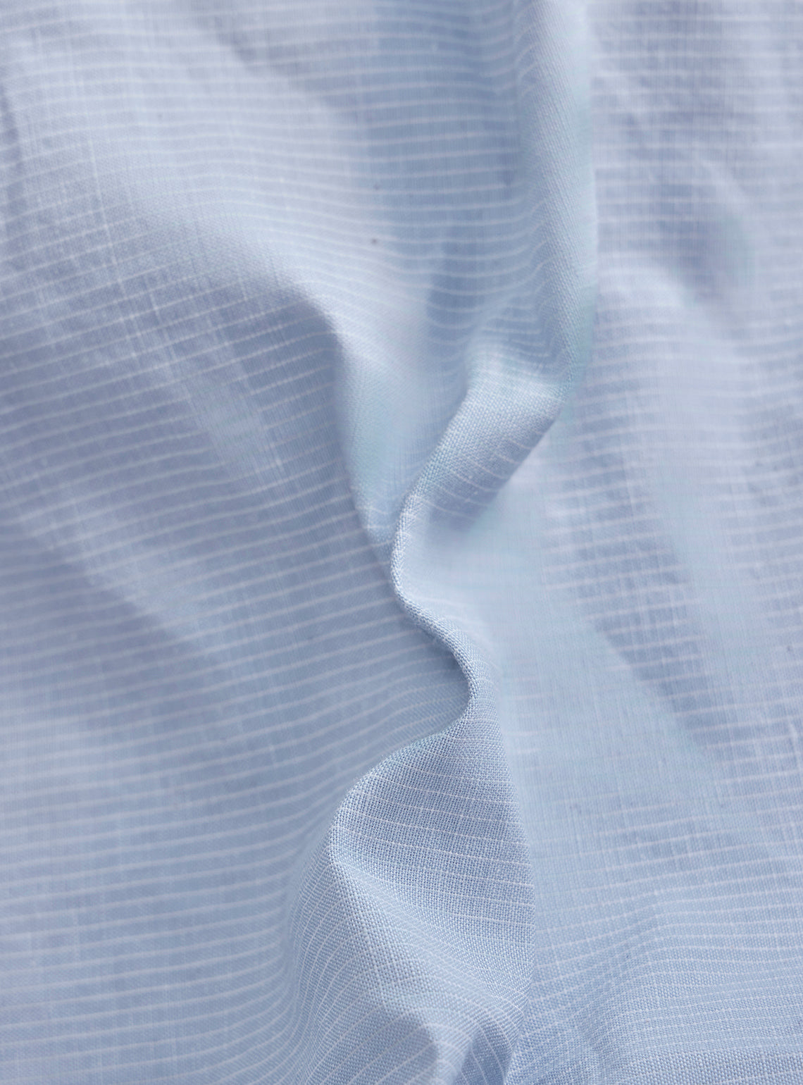 Current Blue Linen Stripe Trousers