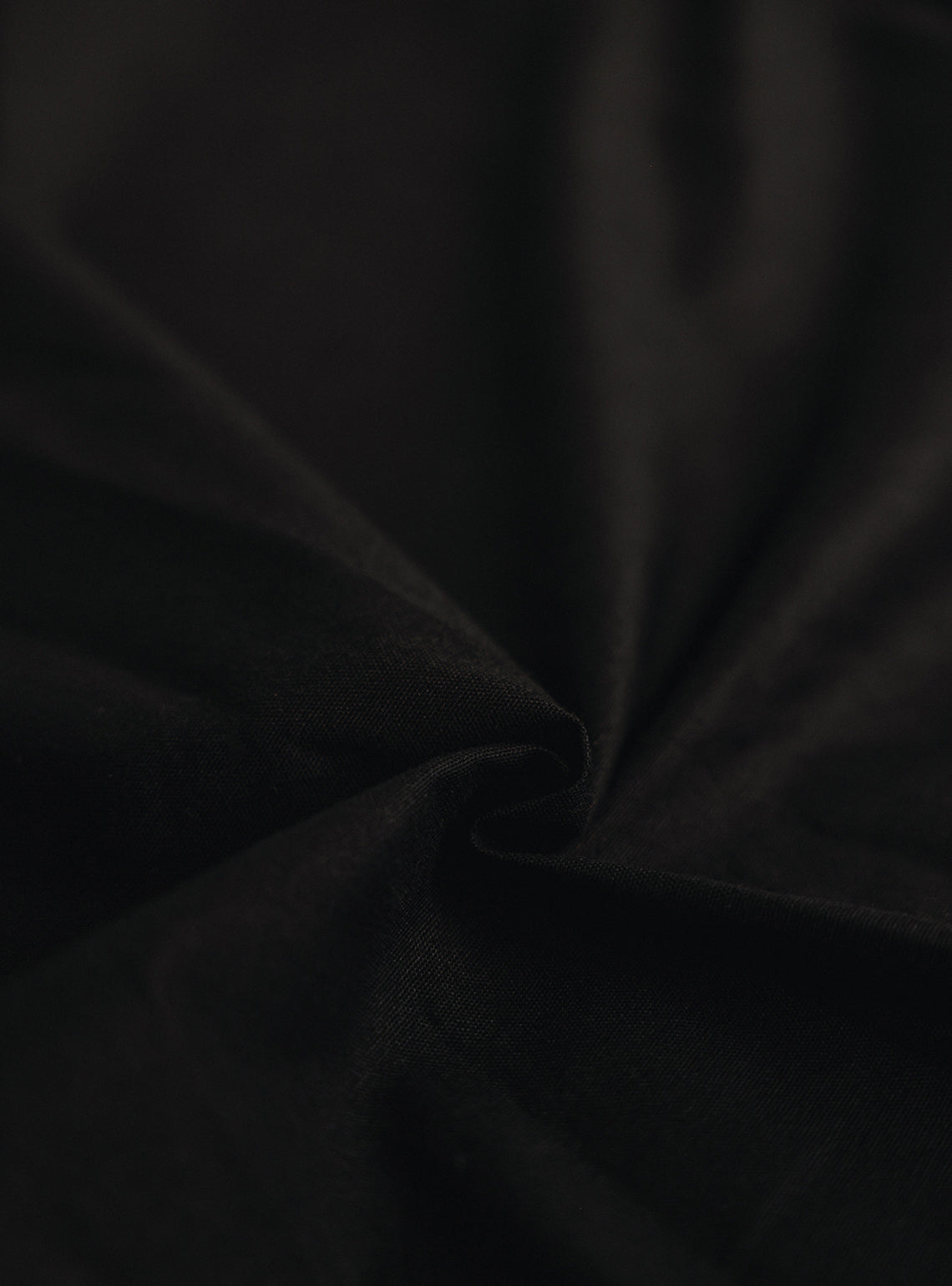 Ink Black Cotton Oxford Shirt