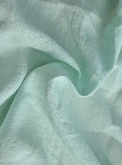 Lagoon Teal Linen Shirt