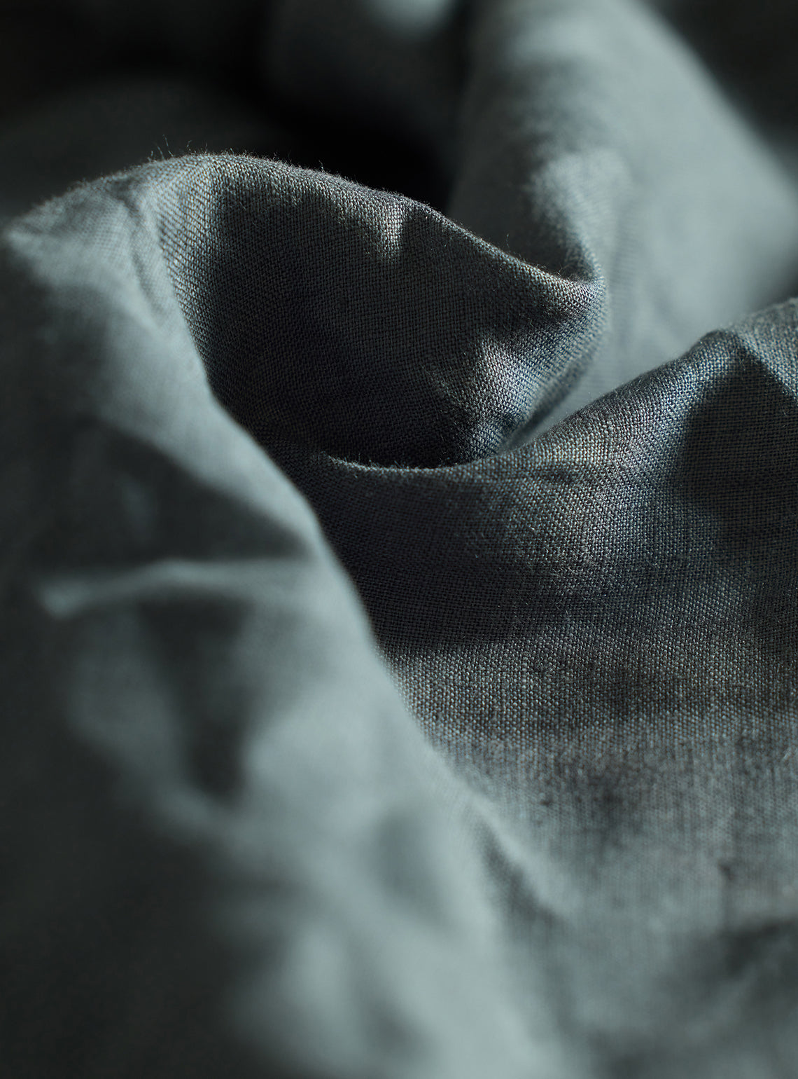 Baltic Grey European Linen Shirt