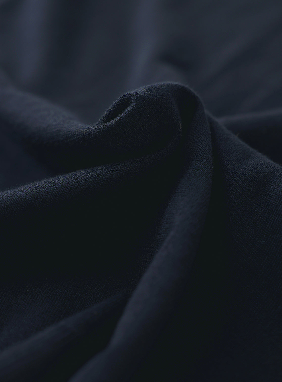 Midnight Navy Cotton Crew