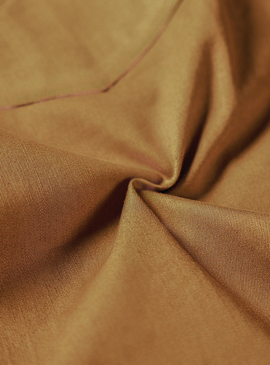 Dust Brown Cotton Overdye Chino