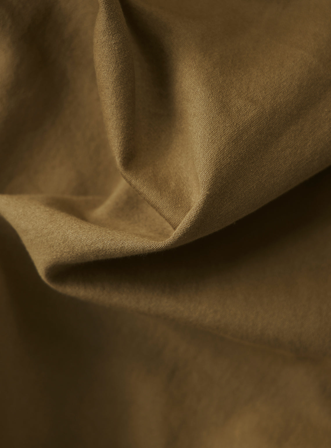 Sandy Brown Cotton Blend Overshirt