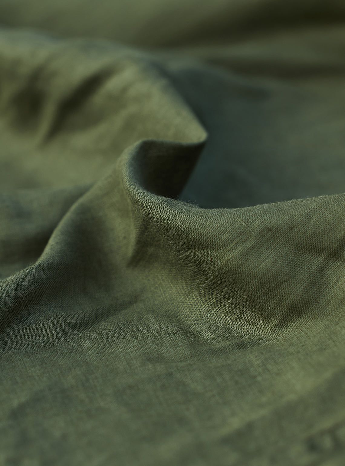 Terrain Olive Linen Shirt