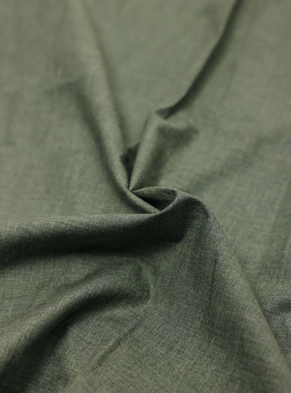 Oslo Green Cotton Melange Shirt