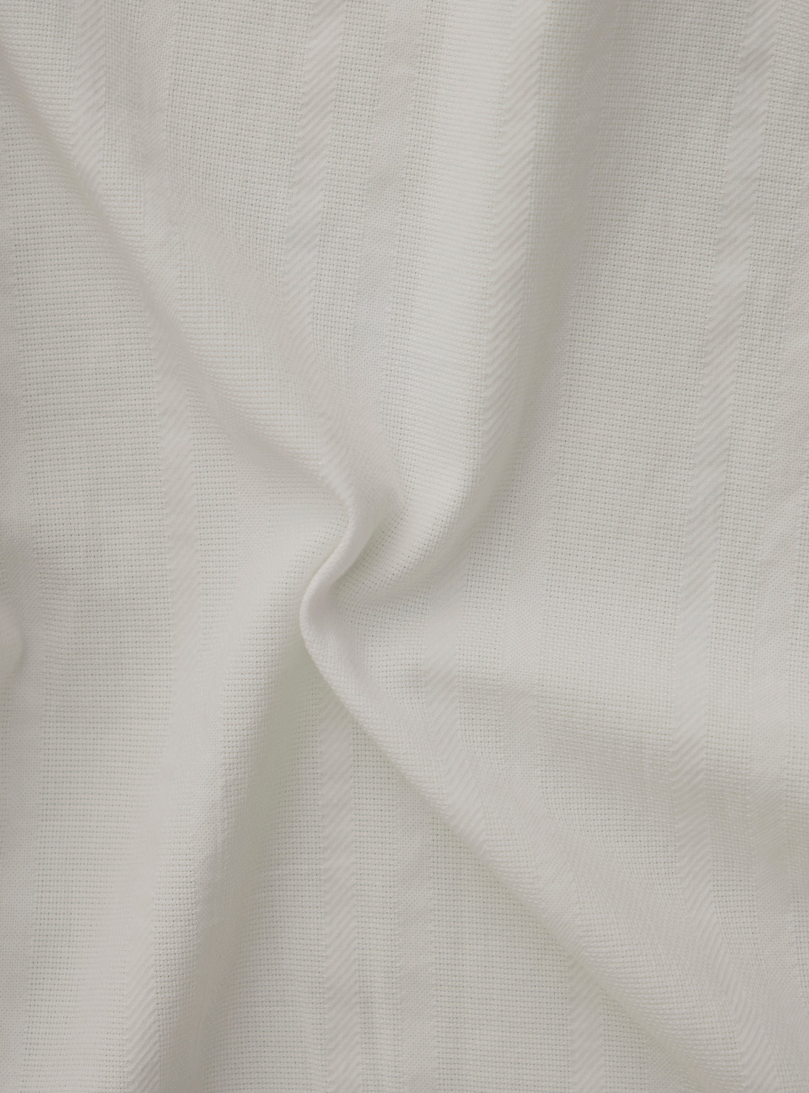 Viola White Cotton Dobby Shirt