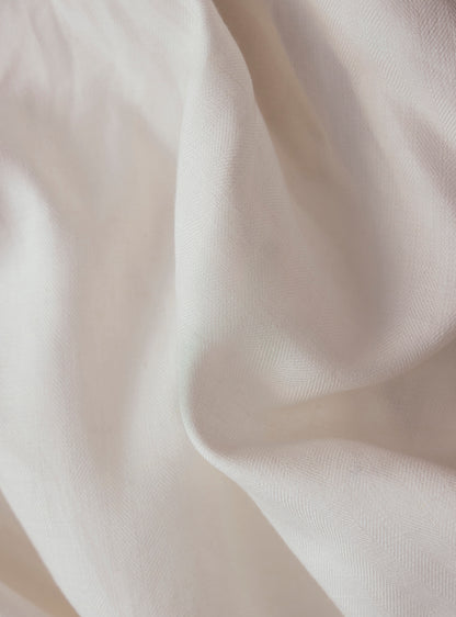 Cloud Off White Linen Bomber