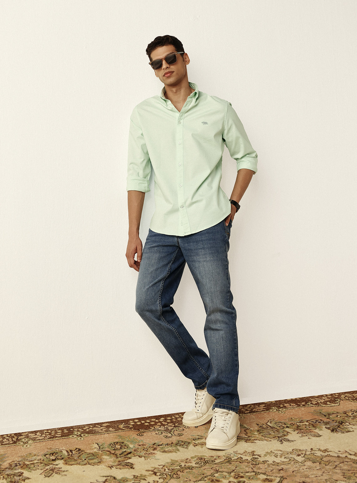 Lemon Grass Grey Mark Shirt