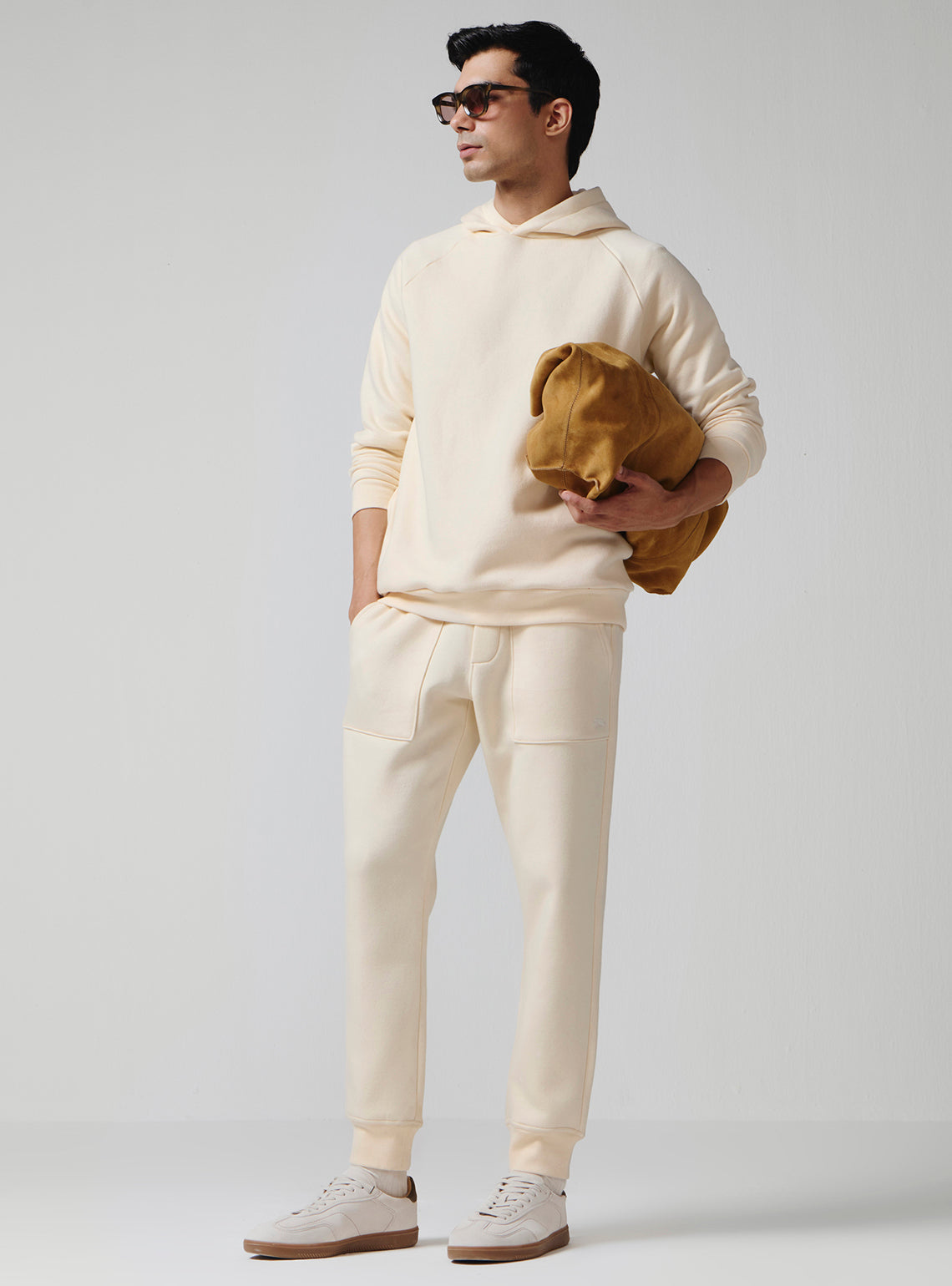 Sunbeam Pearl Cotton Poly Hoodie