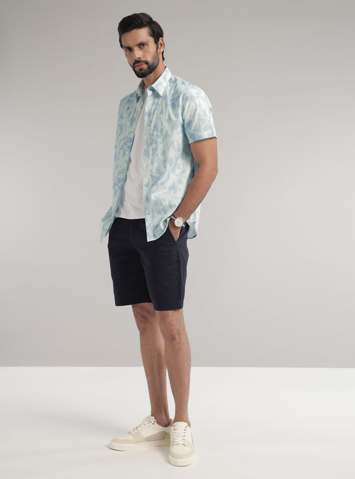 Juniper Ikat Print Shirt