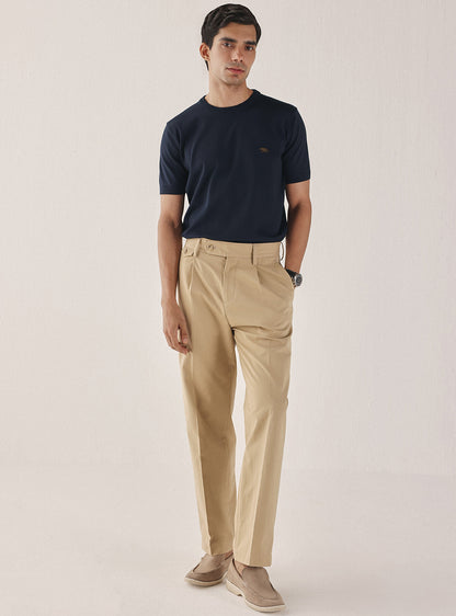 Midnight Navy Cotton Crew