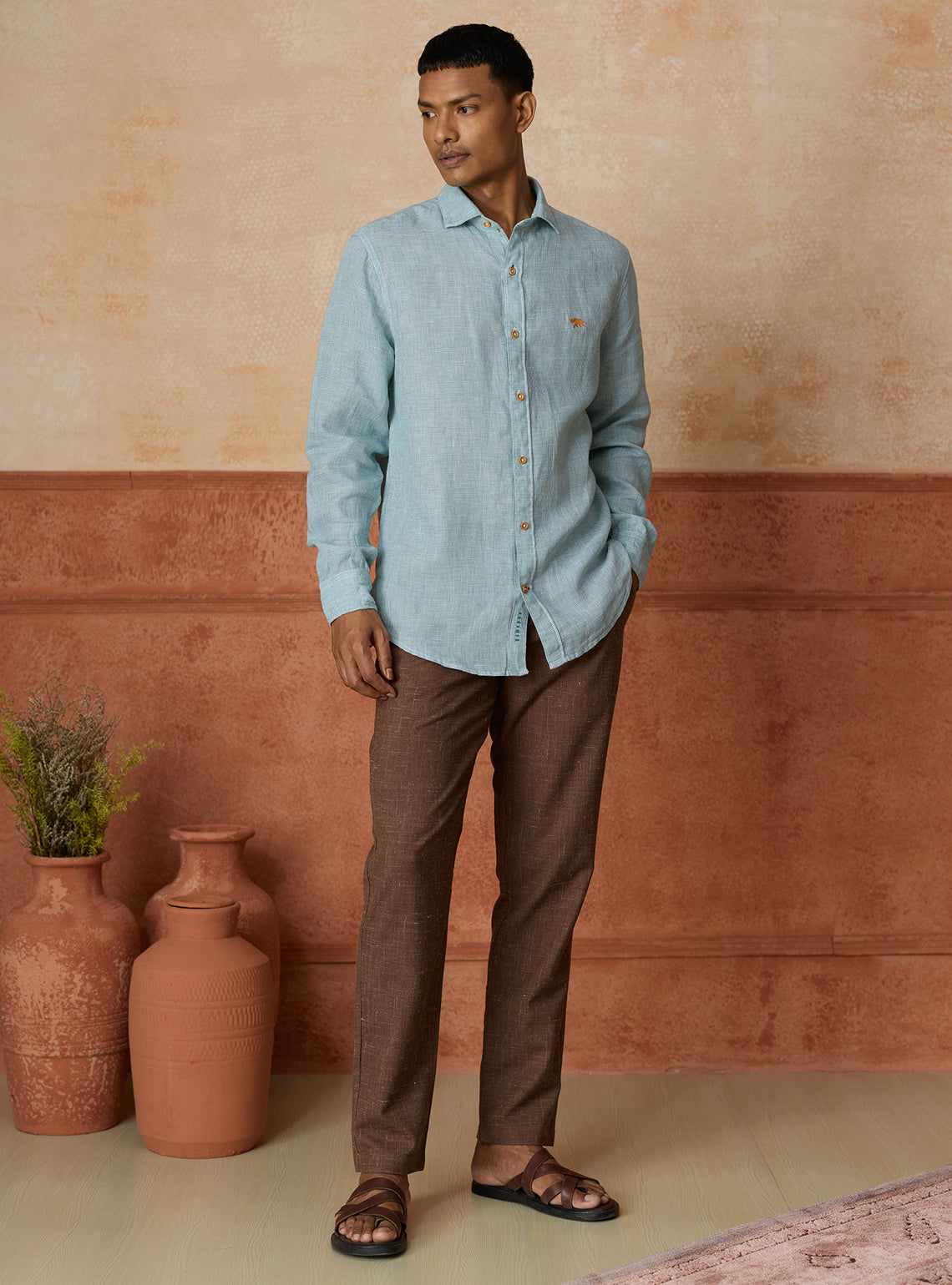 Opal Fade European Linen Shirt