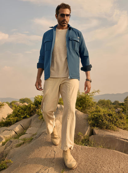 Concord Navy Poly Blend Jacket