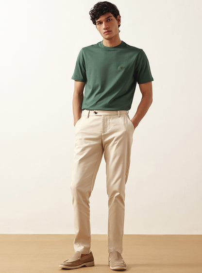 Mineral Olive Cotton Crew