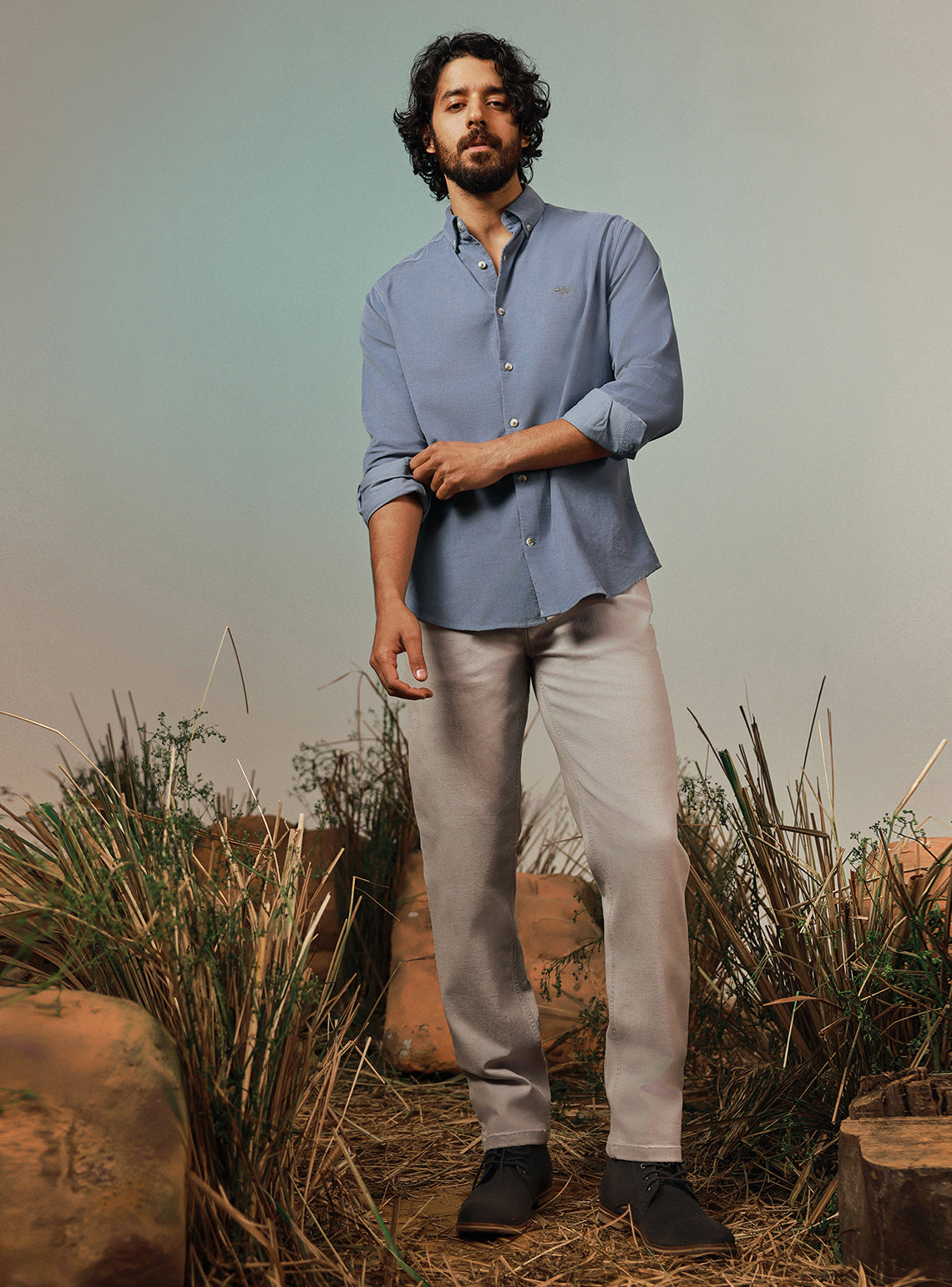 River Blue Corduroy Shirt