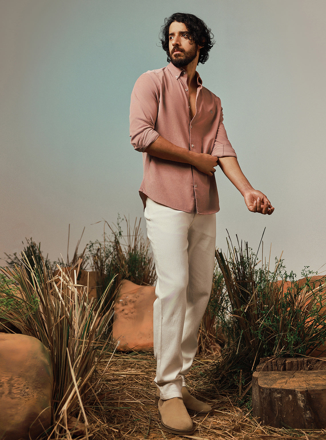 Copper Rust Corduroy Shirt