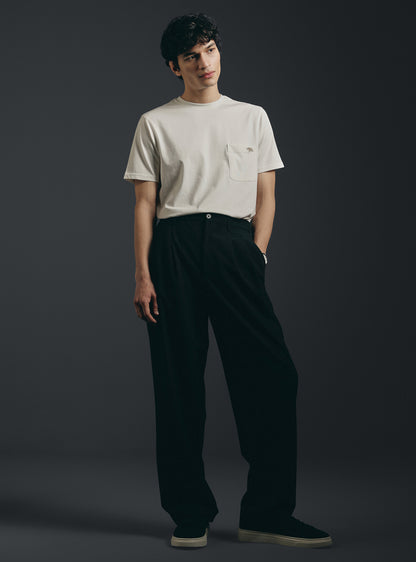 Frost White Compact Cotton Tee