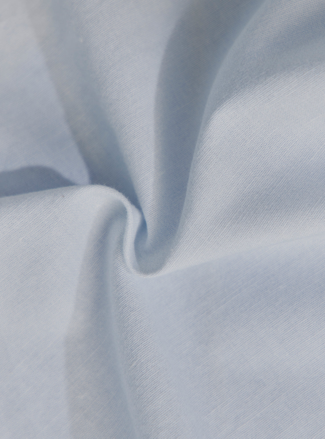 Margarita Blue Cotton Linen Print Shirt