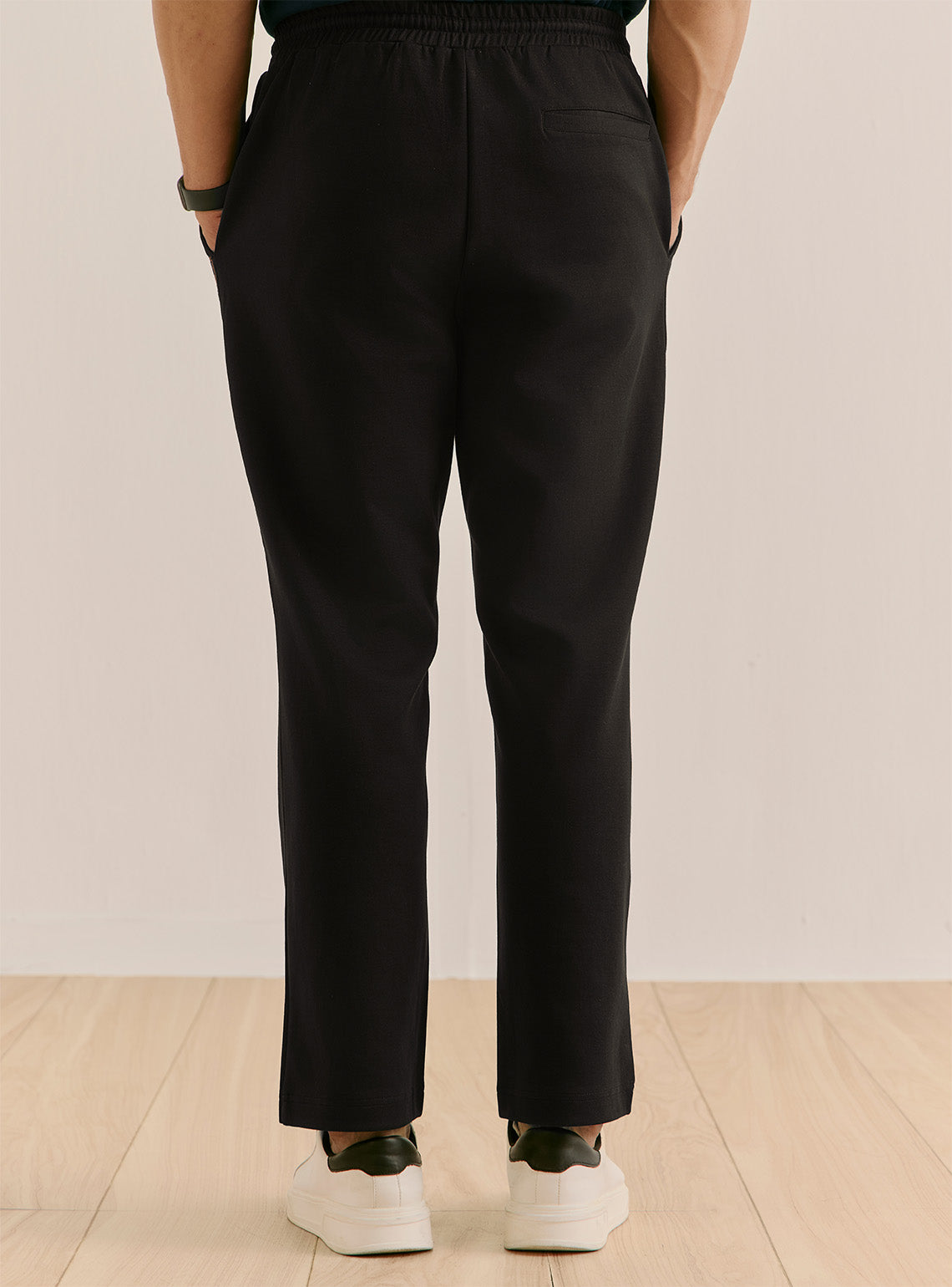 Stealth Black Blend Stretch Jogger