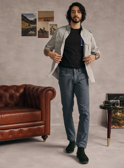 Grey Tide Cotton Blend Shirt