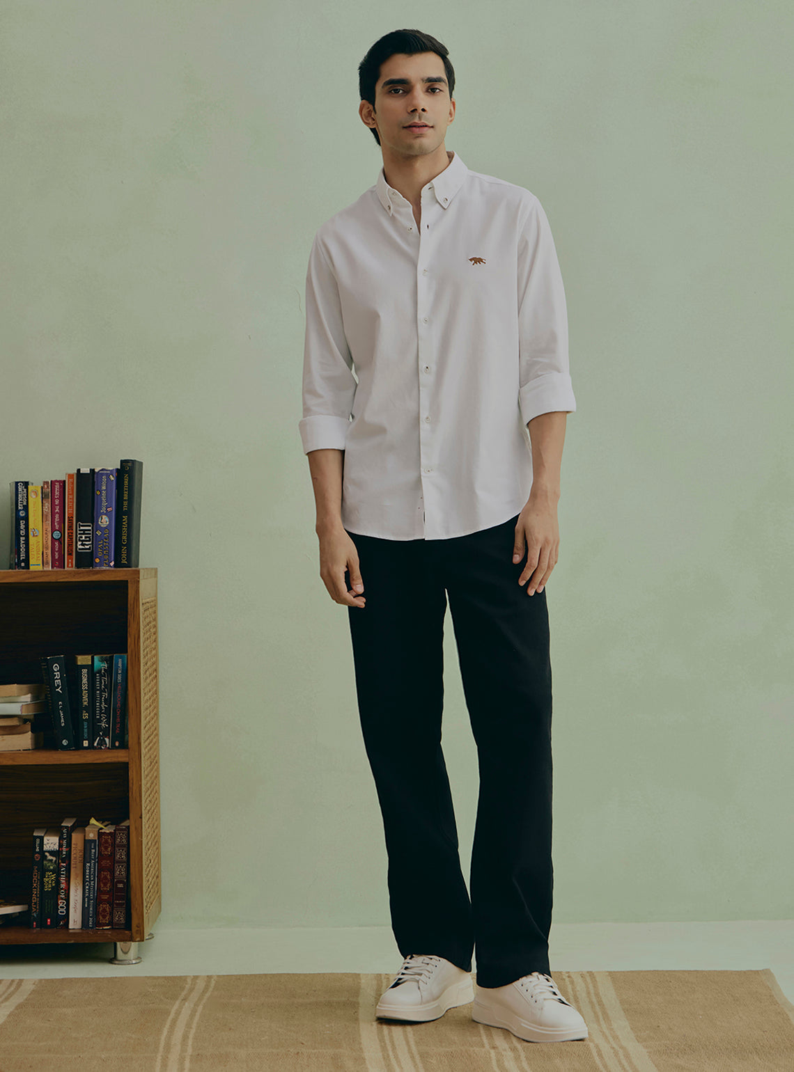 Buttermilk White Cotton Shirt