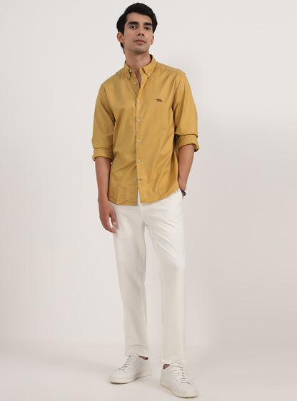 Ochre Oxford Shirt - Full