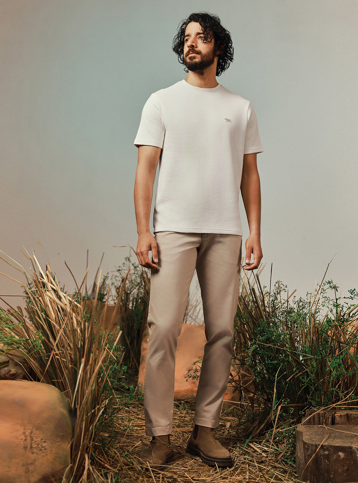 Desert Khaki Cotton Overdye Chino