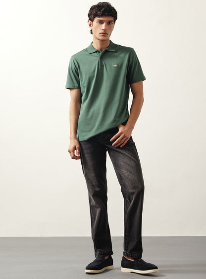 Cascade Olive Cotton Polo