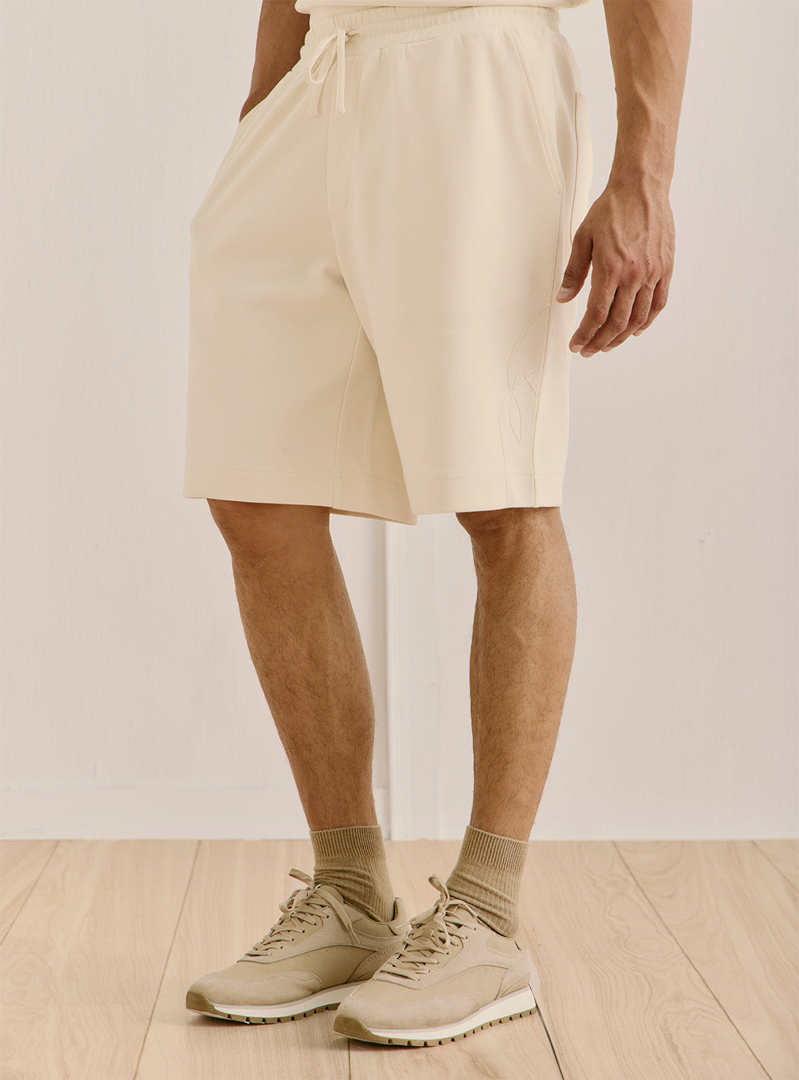 Dune Off-White Blend Shorts